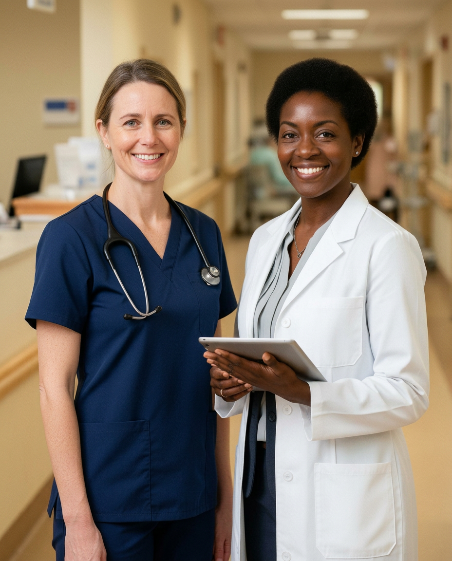 Senior nurse executive in a skilled nursing facility